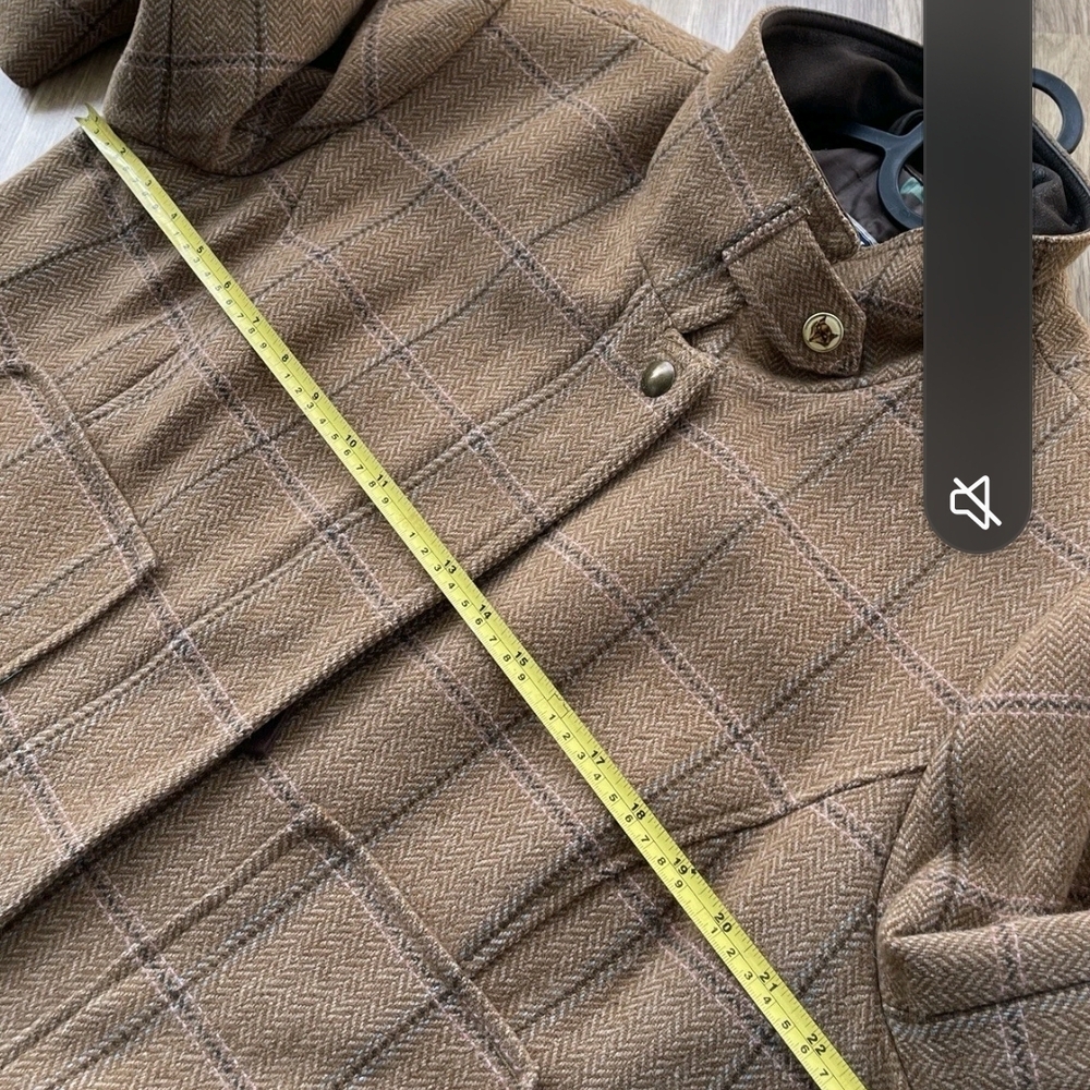 JOULES Women's Fieldcoat Tweed Country Jacket in Harkworth Tweed, Size UK 20 - Picture 10 of 12